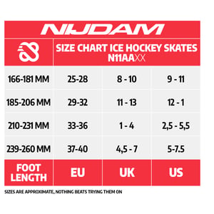 N11AA04 - Ice Hockey Skates Semi-softboot Adjustable - Blanc Spot