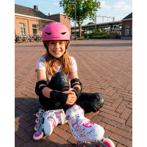 N60EA12 - Skatehelm Verstelbaar • Rebel Rose •