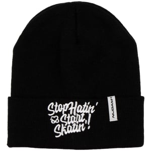 N80GB02 - Beanie Jr - Stop Hatin' Black