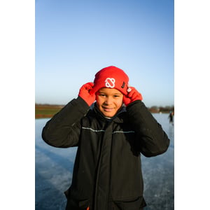 N80GB05 - Beanie Jr - Emblem Red
