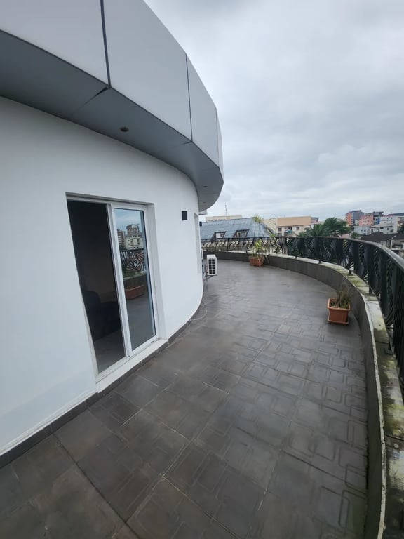 Penthouse 3 chambres meublé à Bonapriso, près Clinique aéroport