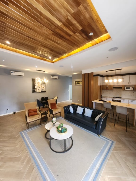 Villa 3 chambres meublée Bonapriso, près Clinique aéroport