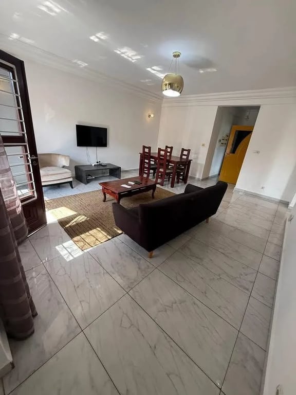 Furnished single bedroom at Bonapriso