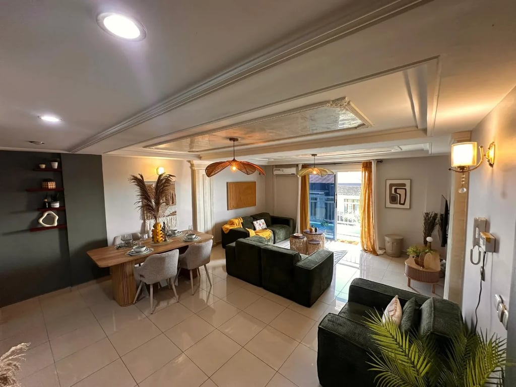 Furnished single bedroom for rent at Bonanjo