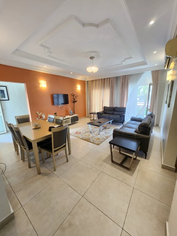Appartement 2 chambres meublé Bonapriso, carrefour hôtel de l'air