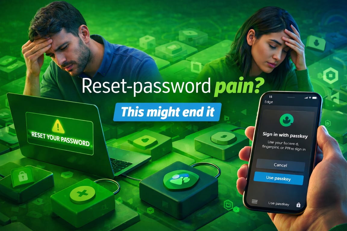 Microsoft Edge can sync passkeys across your devices