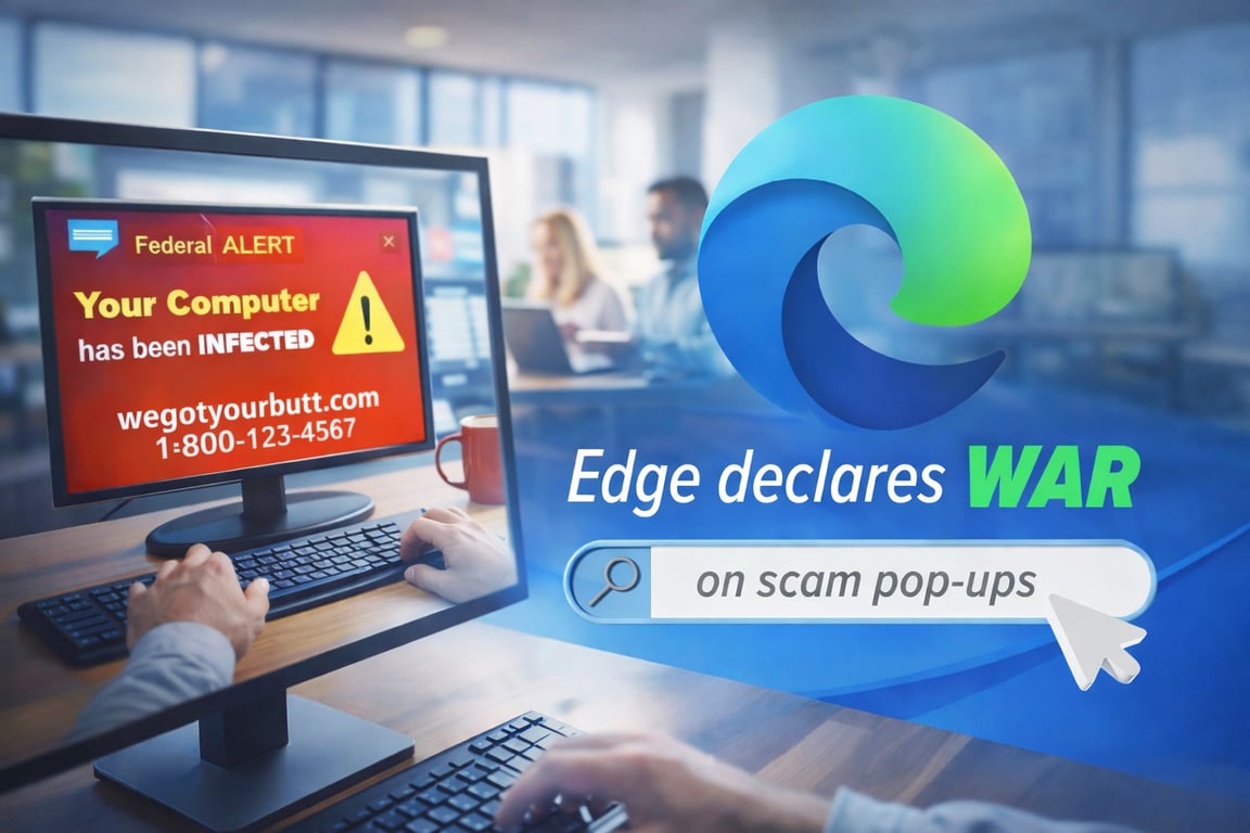 Microsoft Edge introduces a new scam protection tool