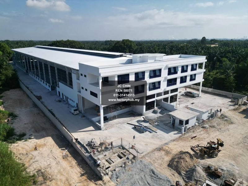 Factory For Sale - Banting Semi-D Factory for Sale – RM18.85M 48100sf - Banting, Selangor