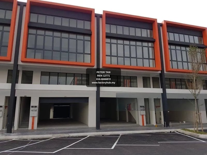 Factory For Sale - Bukit Rimau Freehold Terrace Factory for Sale – RM2.2M 4100sf - Shah Alam, Selangor