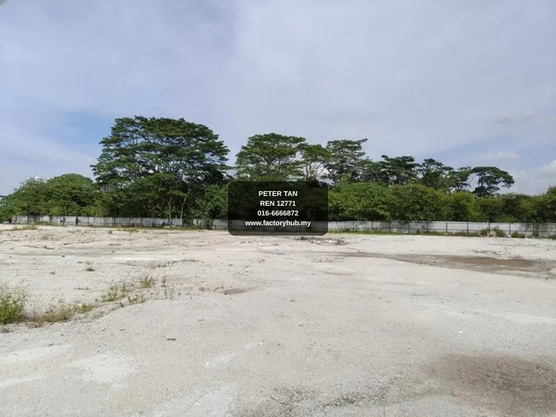 Land For Sale - RM8.148M Freehold Industrial Land for Sale in Sungai Rasau – 84000sf - Klang, Selangor