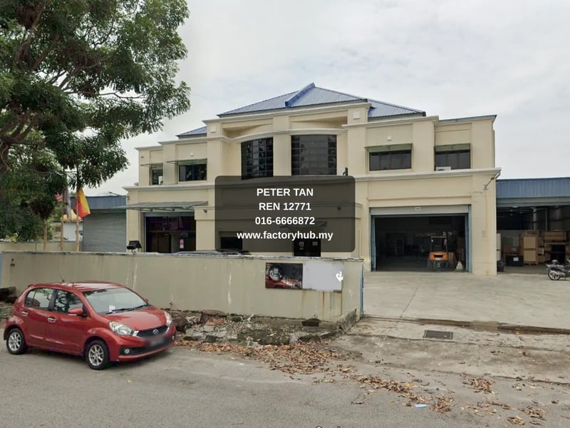 Factory For Sale - Shah Alam Freehold Semi-D Factory for Sale – RM3.85M 5050sf - Shah Alam, Selangor