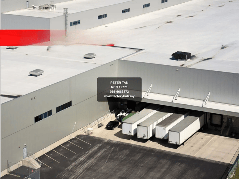 工厂 出租 - 雪兰莪North Port半独立式工厂出租 – RM1.3万/月 8475呎 - Port Klang, Selangor