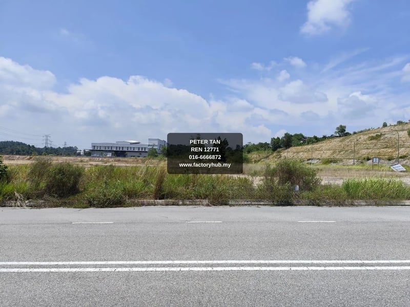 Tanah Untuk Dijual - Tanah Perindustrian Kota Puteri untuk Dijual – RM3.43J 44000kp - Ijok, Selangor