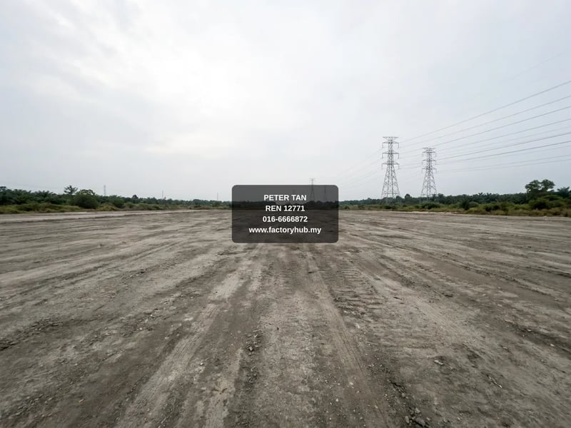 土地 出售 - 雪兰莪甲拔永久地契工业地出售 – RM31M 10英亩 - Kapar, Selangor