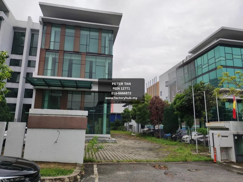 Factory For Sale - RM5.6M Freehold Semi-D Factory for Sale in Bukit Rimau – 7500sf - Shah Alam, Selangor
