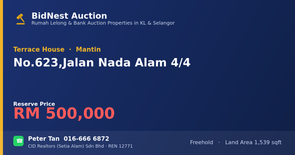 Rumah Teres · No. 623, Jalan Nada Alam 4/4