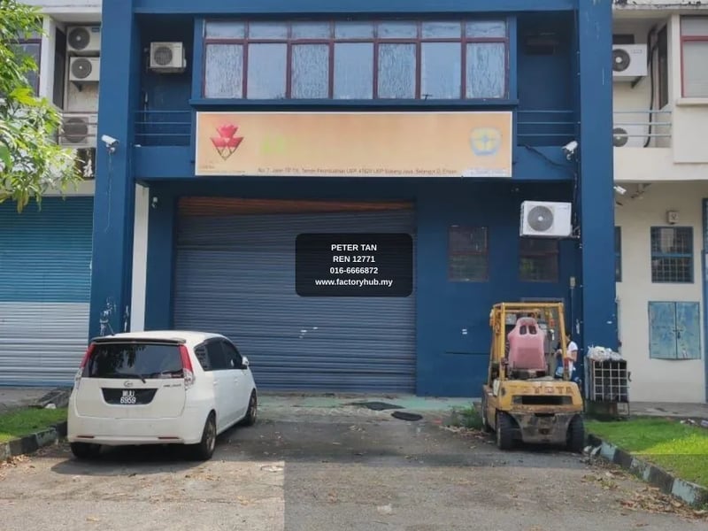 Factory For Sale - Seksyen 26 Freehold Terrace Factory for Sale – RM2.05M 3300sf - Shah Alam, Selangor