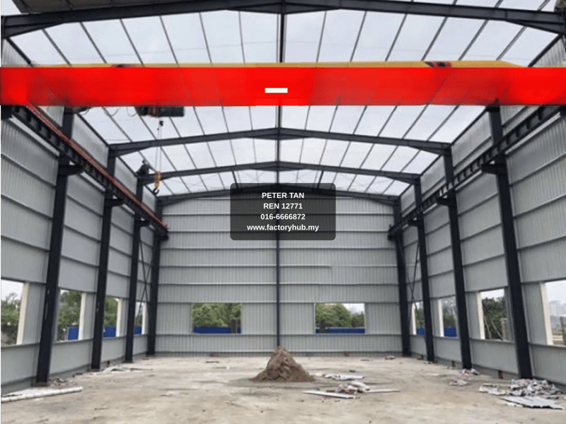 Factory For Sale - Freehold Semi-D Factory for Sale in Telok Panglima Garang – RM10M 15928sf - Telok Panglima Garang, Selangor