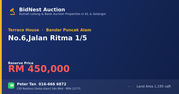 Terrace House · No. 6, Jalan Ritma 1/5