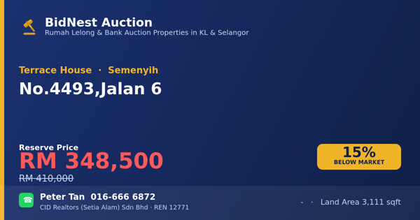 Terrace House · No. 4493, Jalan 6