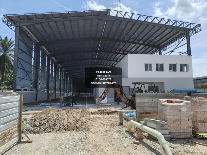 Factory For Sale - Freehold Factory for Sale in Telok Mengkuang – RM22.9M 60400sf - Telok Panglima Garang, Selangor