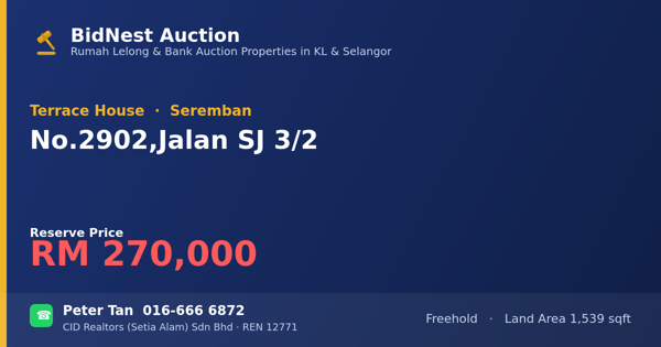 Terrace House · No. 2902, Jalan SJ 3/2