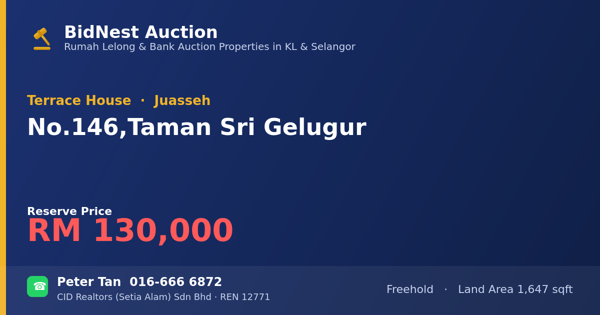Terrace House · No. 146, Taman Sri Gelugur