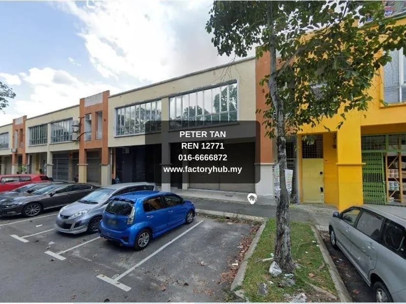 Factory For Sale - Freehold Terrace Factory for Sale in Kota Kemuning – RM2.2M 2750sf - Kota Kemuning, Selangor