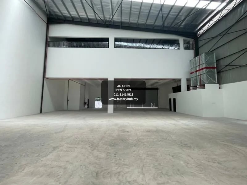 工厂 出租 - RM2.9万/月 雪兰莪仁嘉隆Taman Sri Cheeding半独立式工厂出租 – 26382呎 - Jenjarom, Selangor