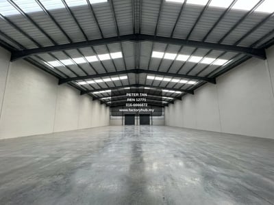 工厂 出售 - RM17K Meru Industrial Park永久地契半独立式厂房出售 – 11062呎 - Port Klang, Selangor