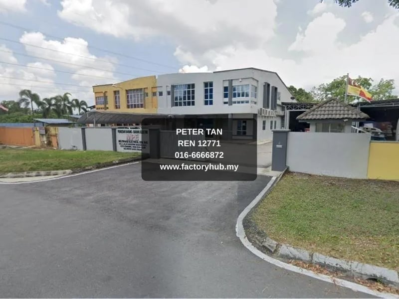 Factory For Rent - RM20K/mo Semi-D Factory for Rent in Kota Kemuning – 8200sf - Kota Kemuning, Selangor