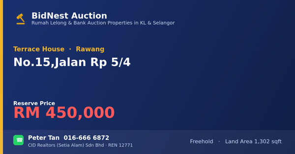 Terrace House · No. 15, Jalan Rp 5/4