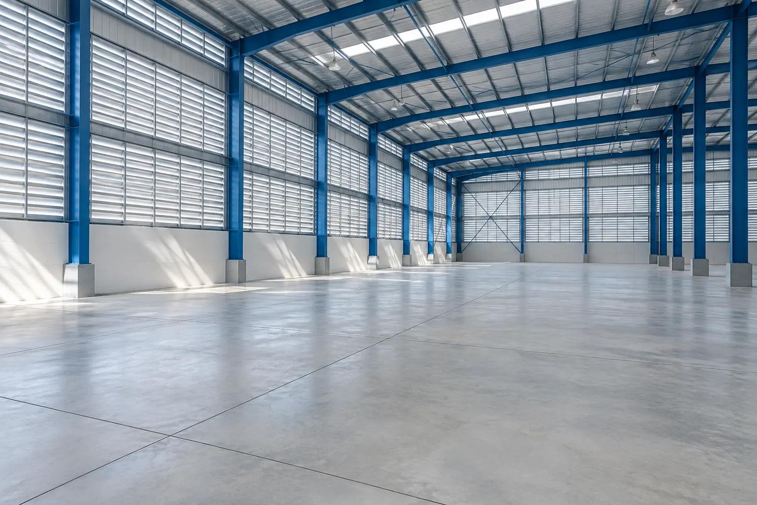 Factory and warehouse hall