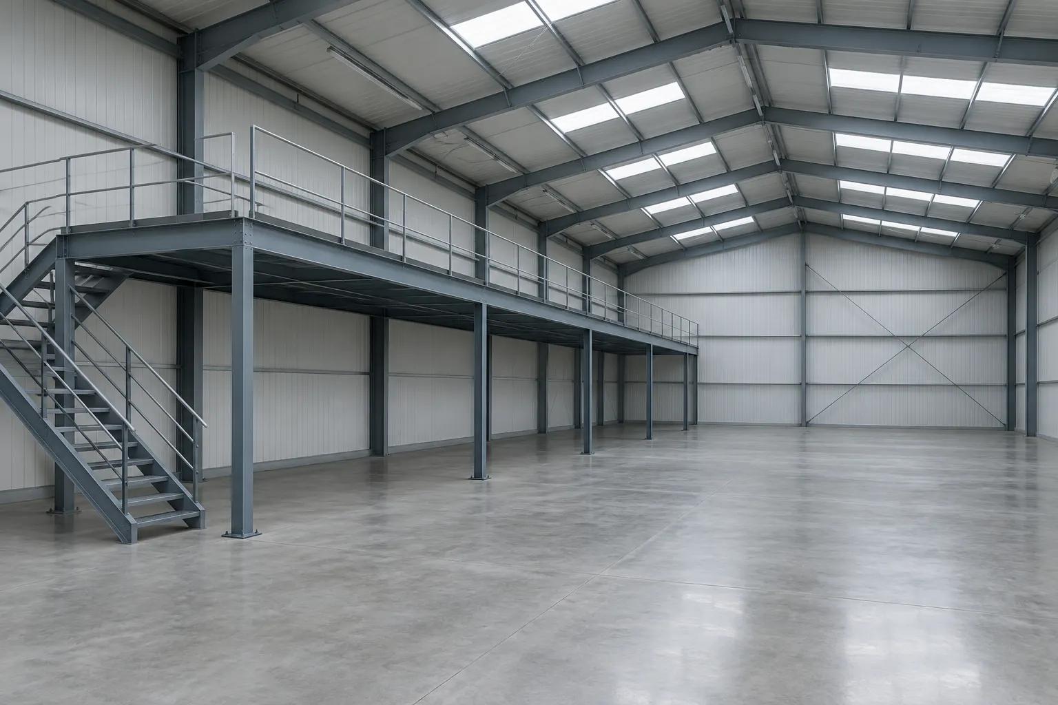 Reference image of a racked warehouse
