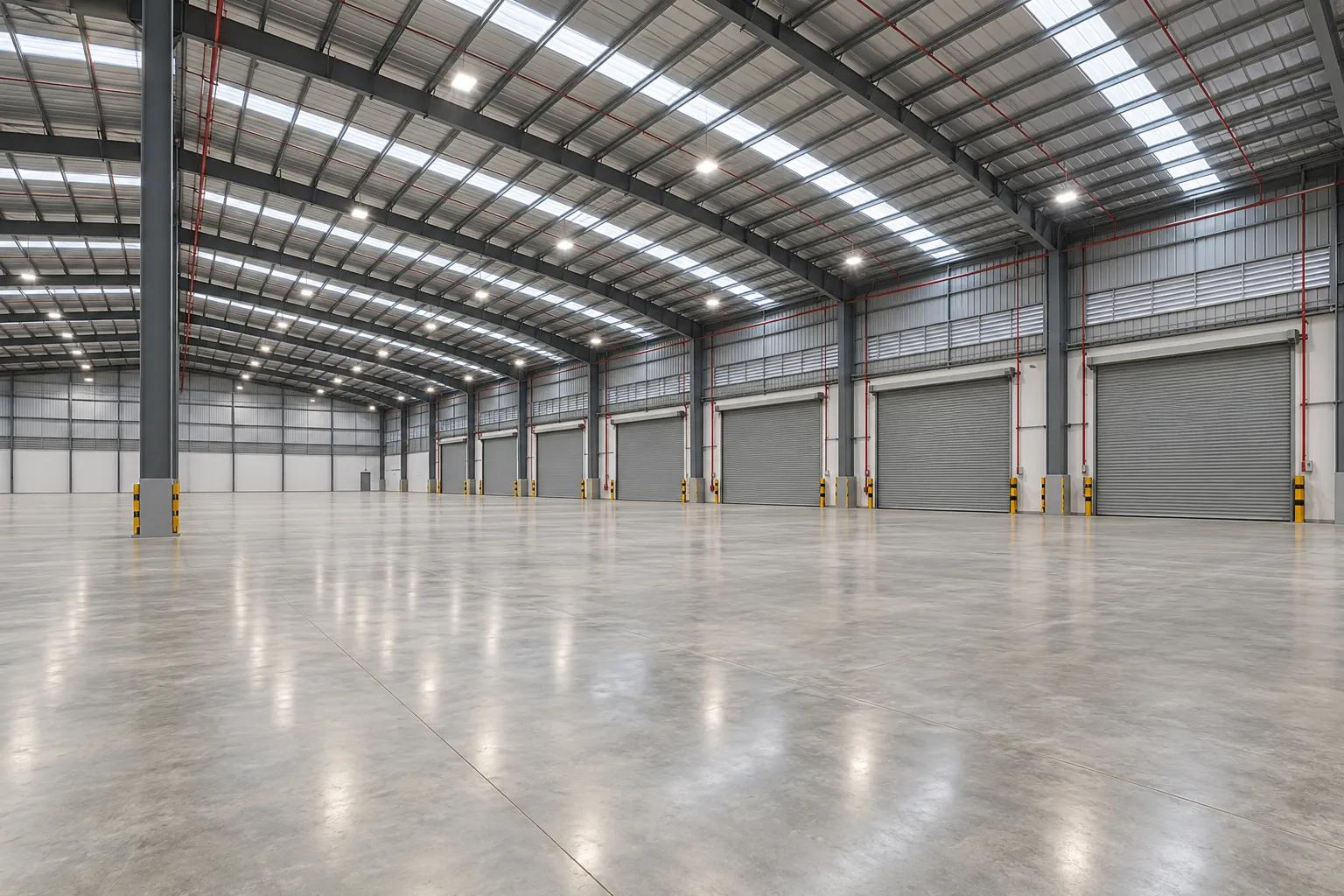 Reference image of a factory/warehouse hall