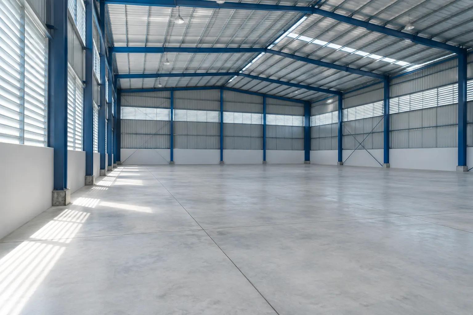 Reference image of a factory/warehouse hall