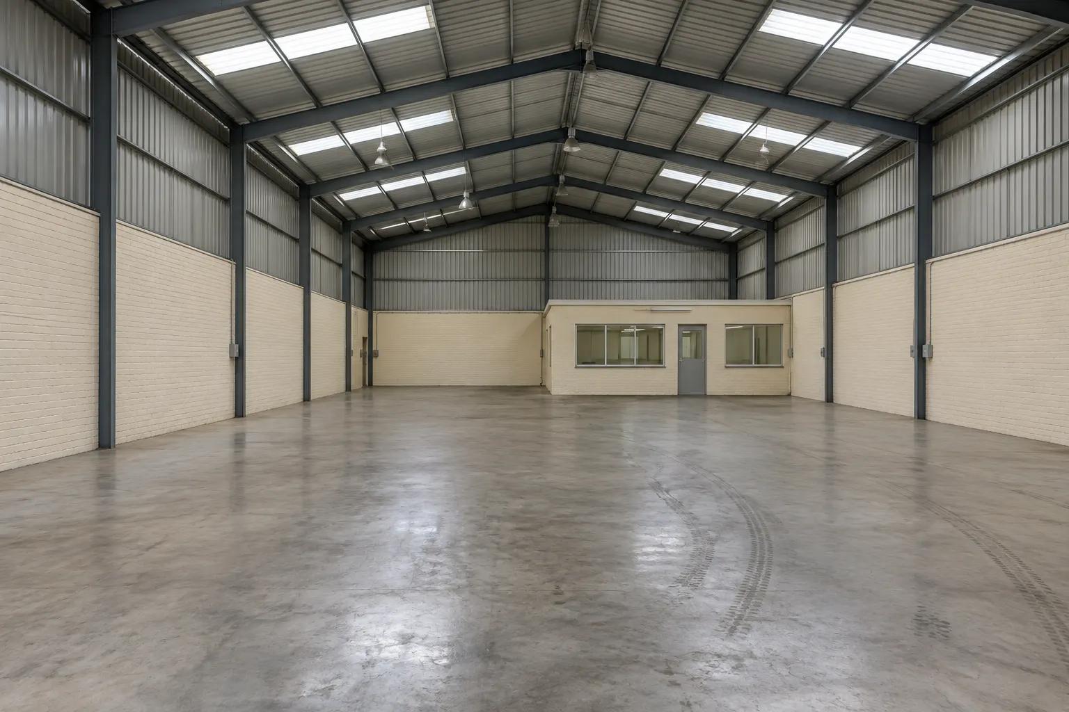 Reference image of a factory/warehouse hall