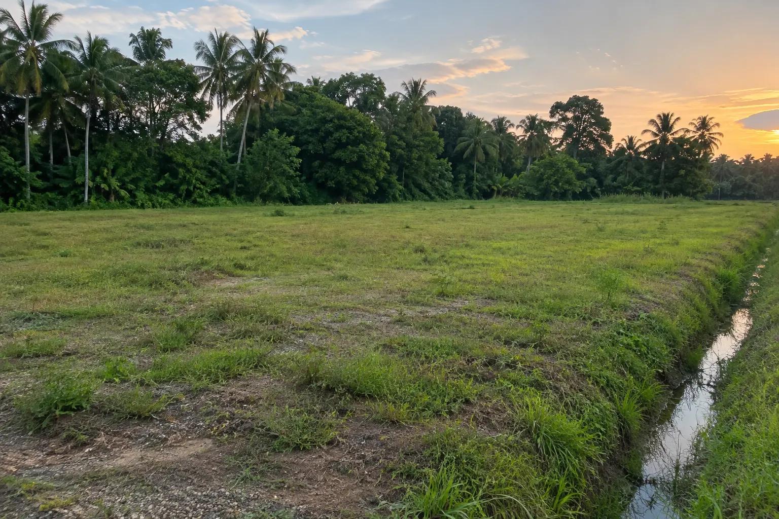 Reference image of vacant industrial land