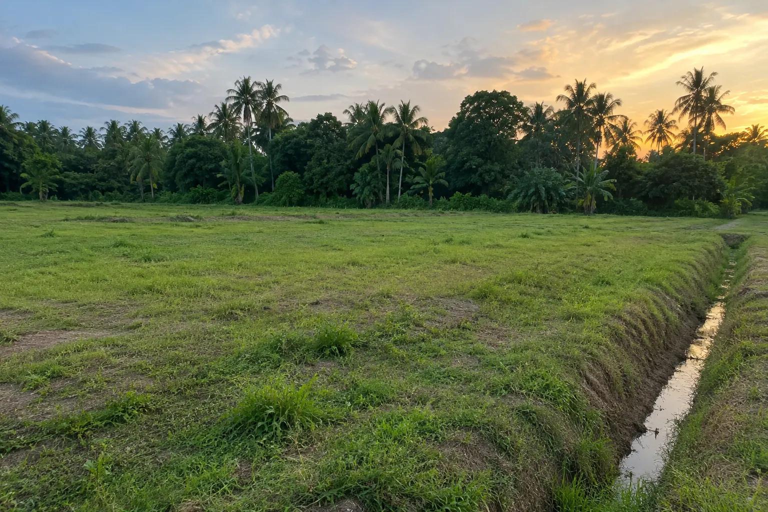 Reference image of vacant industrial land