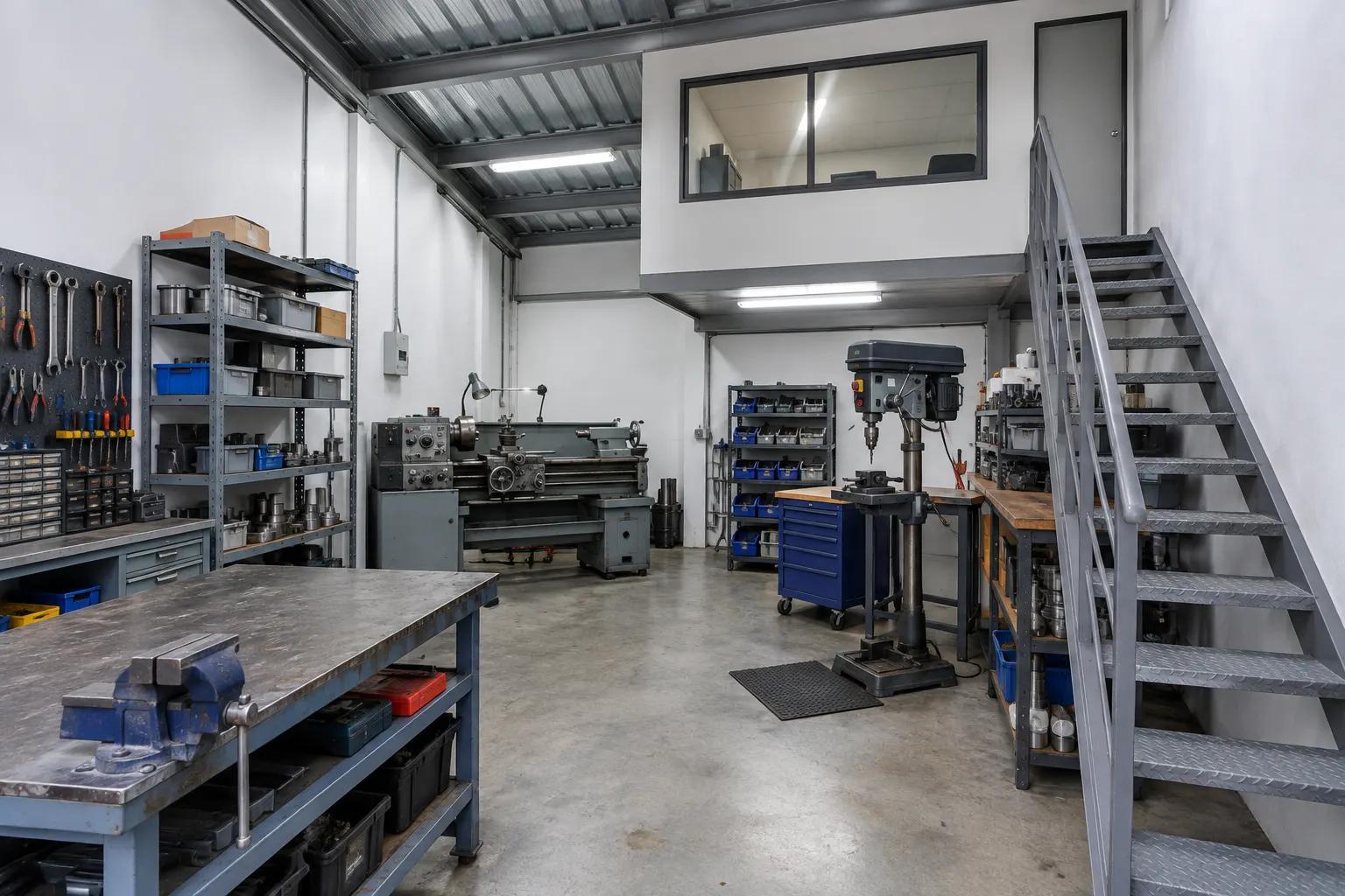Reference image of a light-industry workshop