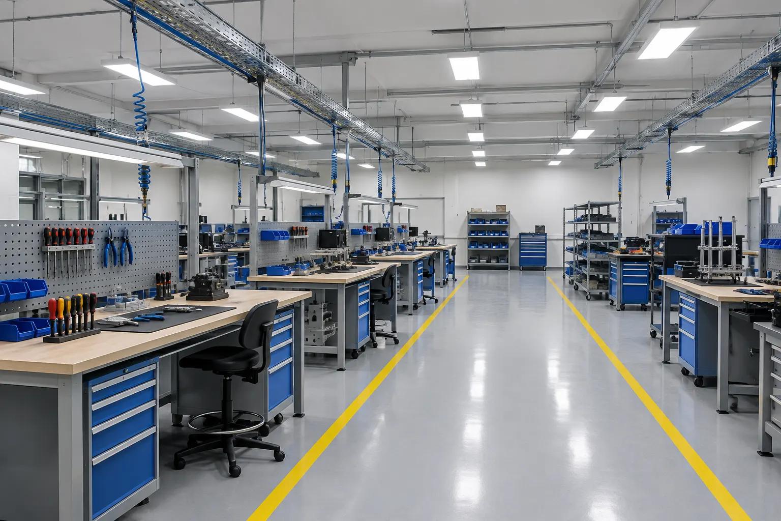 Reference image of a light-industry workshop