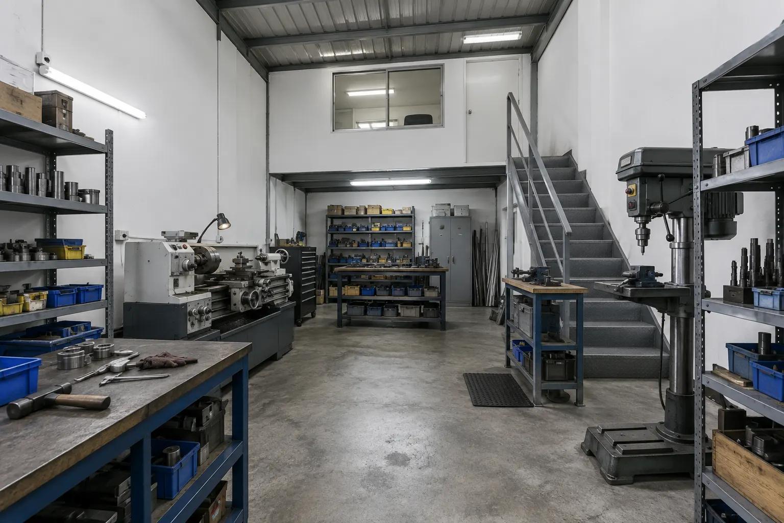 Reference image of a light-industry workshop