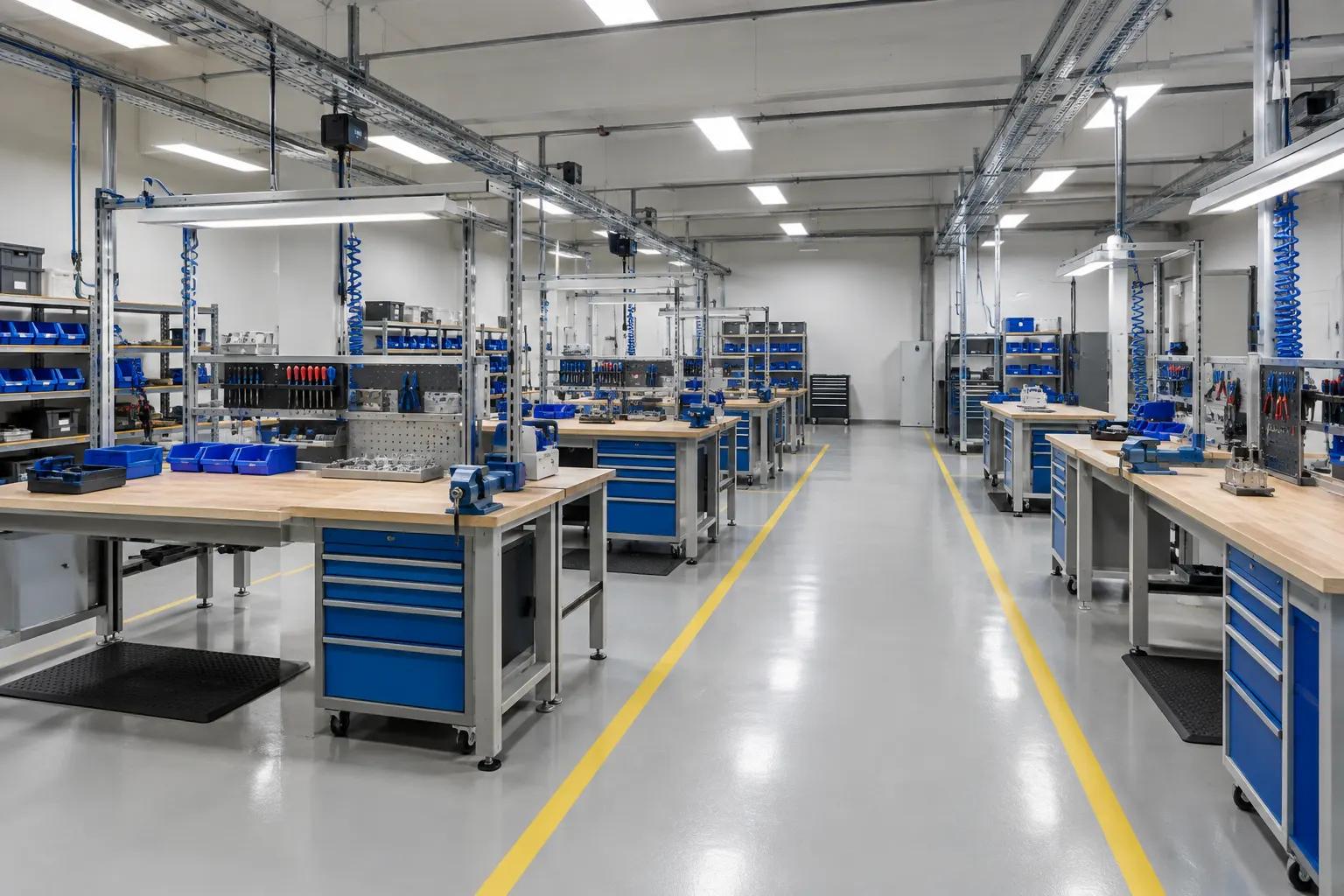 Reference image of a light-industry workshop