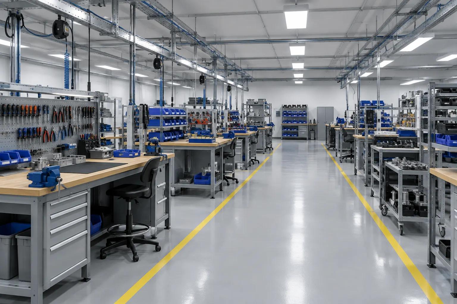 Reference image of a light-industry workshop