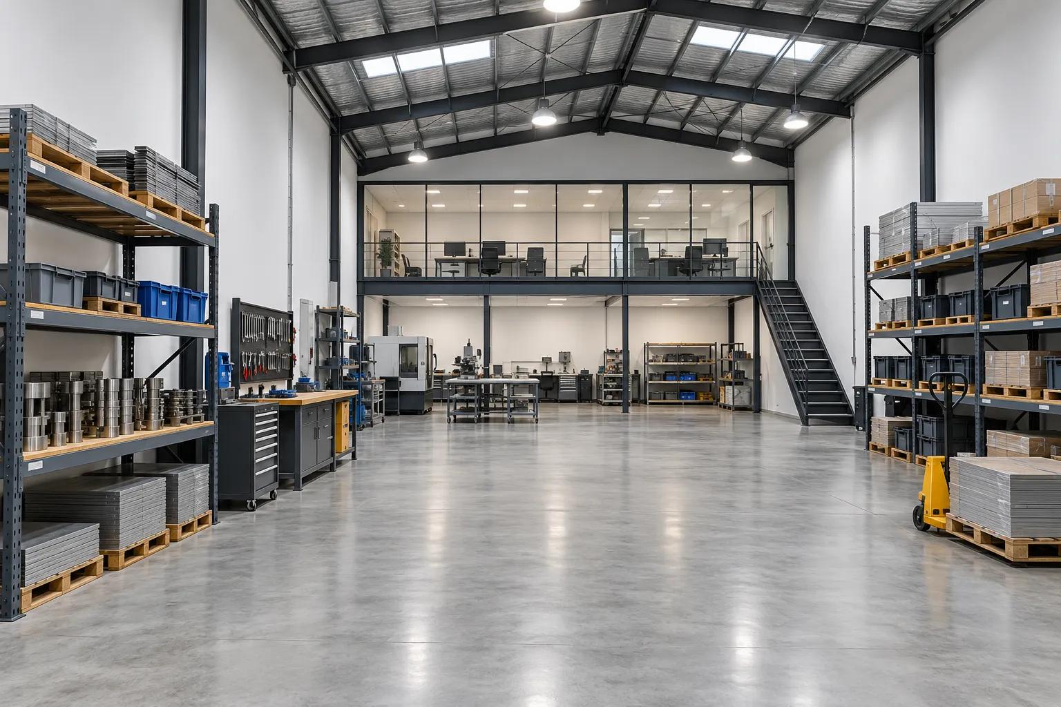 Reference image of a light-industry workshop