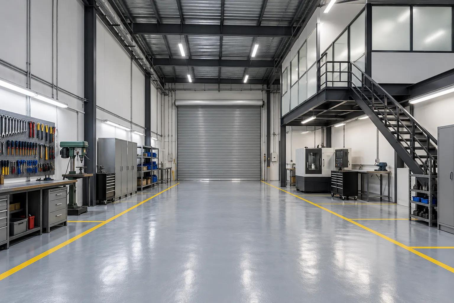 Reference image of a light-industry workshop