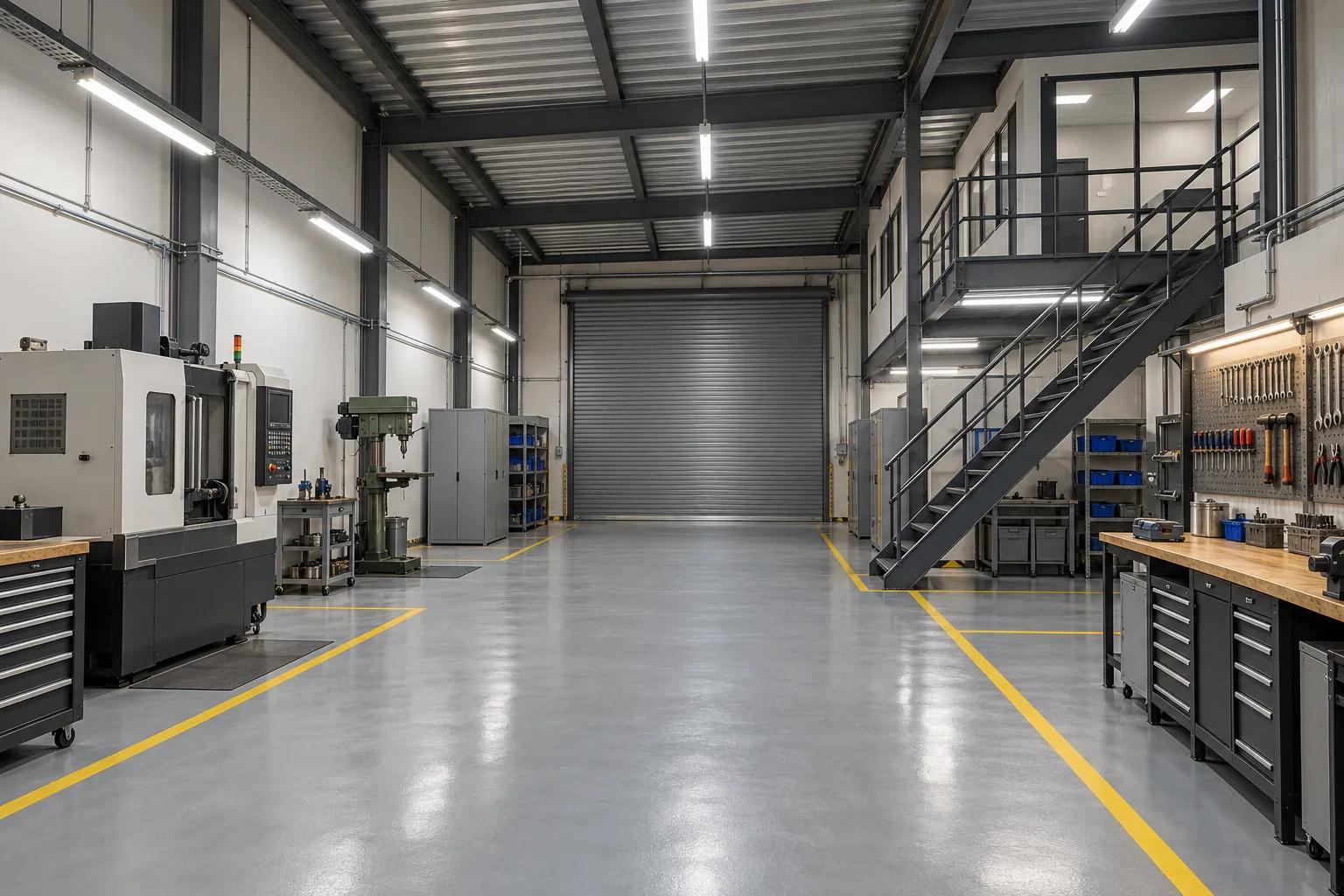 Reference image of a light-industry workshop