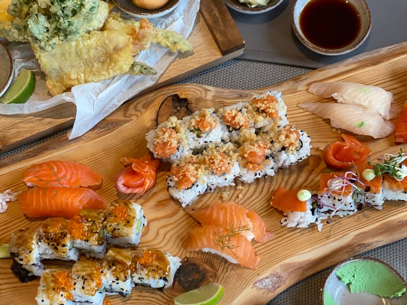 Gemischte SeeSushi Platte
