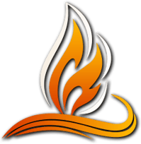 Fireside flame