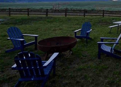 Fire Pit & Complimentary Wood Bundle